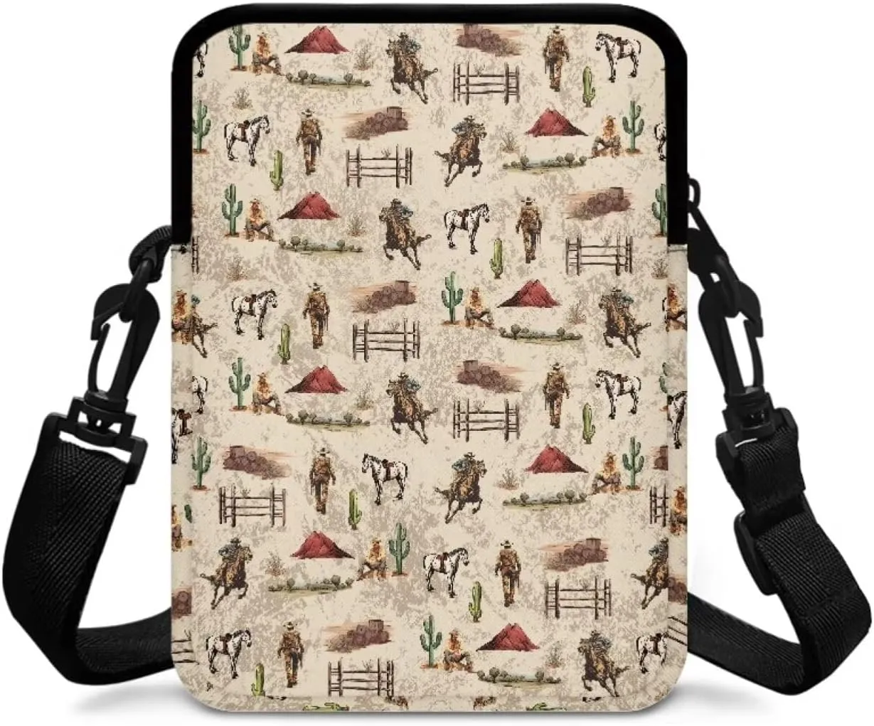2 Layer Crossbody Bag, Lightweight Shoulder Bag Messenger Bags for Kids Girls Boys