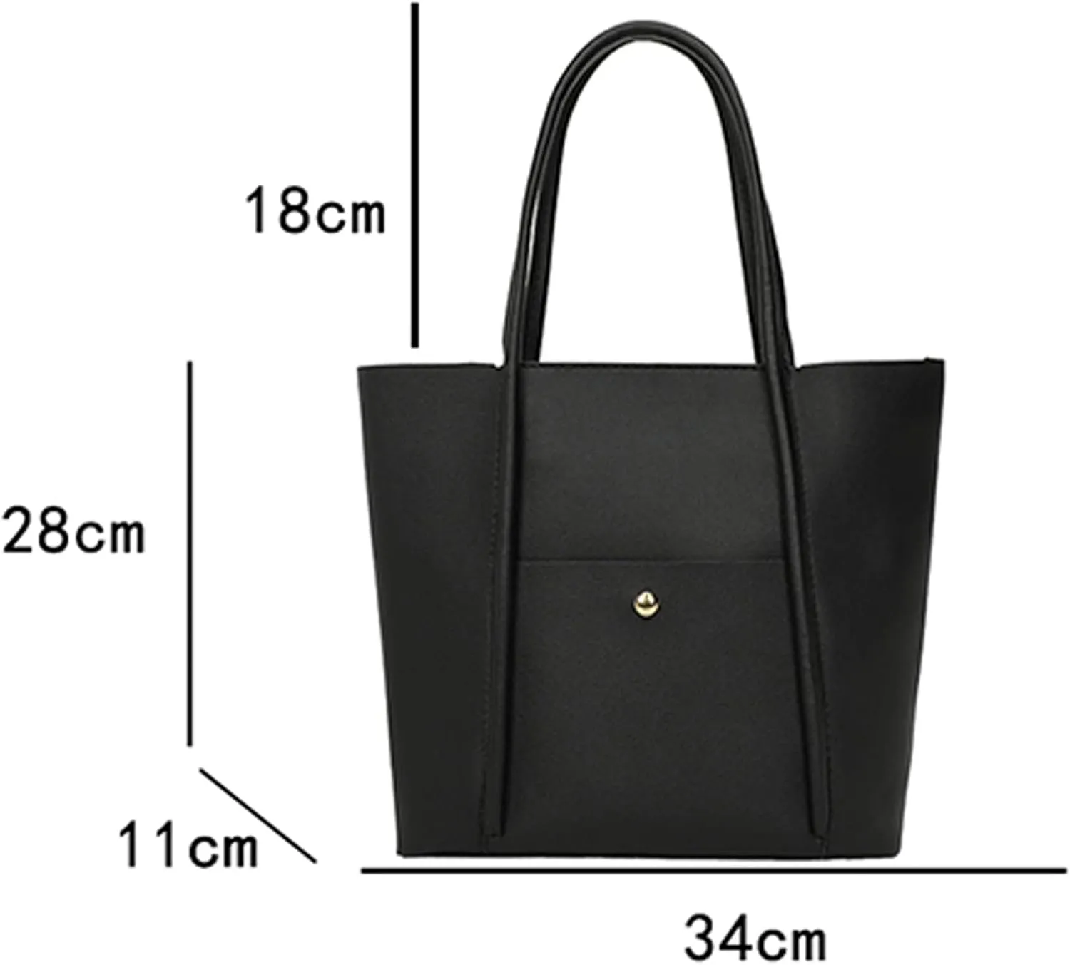 Bags for Women Fashion Women Artificial Leather Solid Color Zipper Phone Bag Shoulder Bag Hand