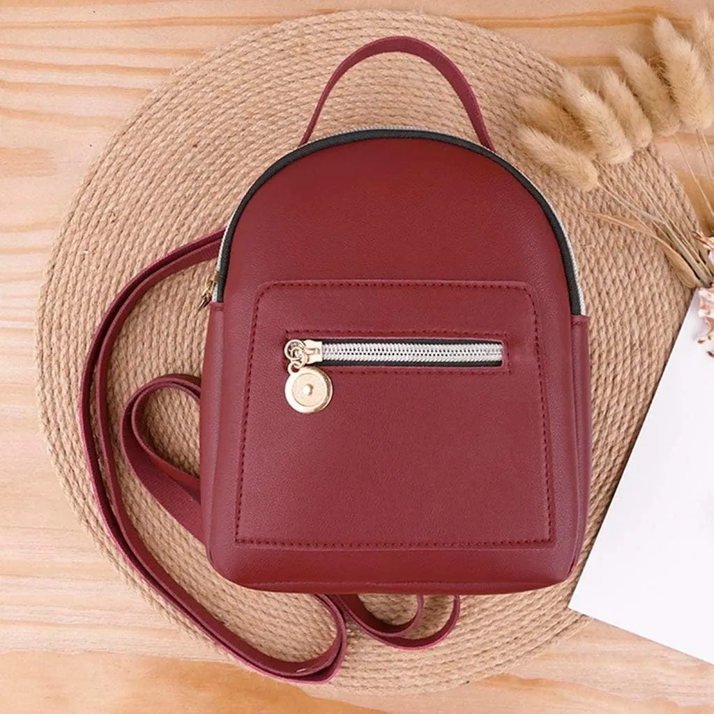 Beach Tote Bag Small Backpack Mini Crossbody Handbags Suitable For Students Outdoor Shopping Beach Travel Essential