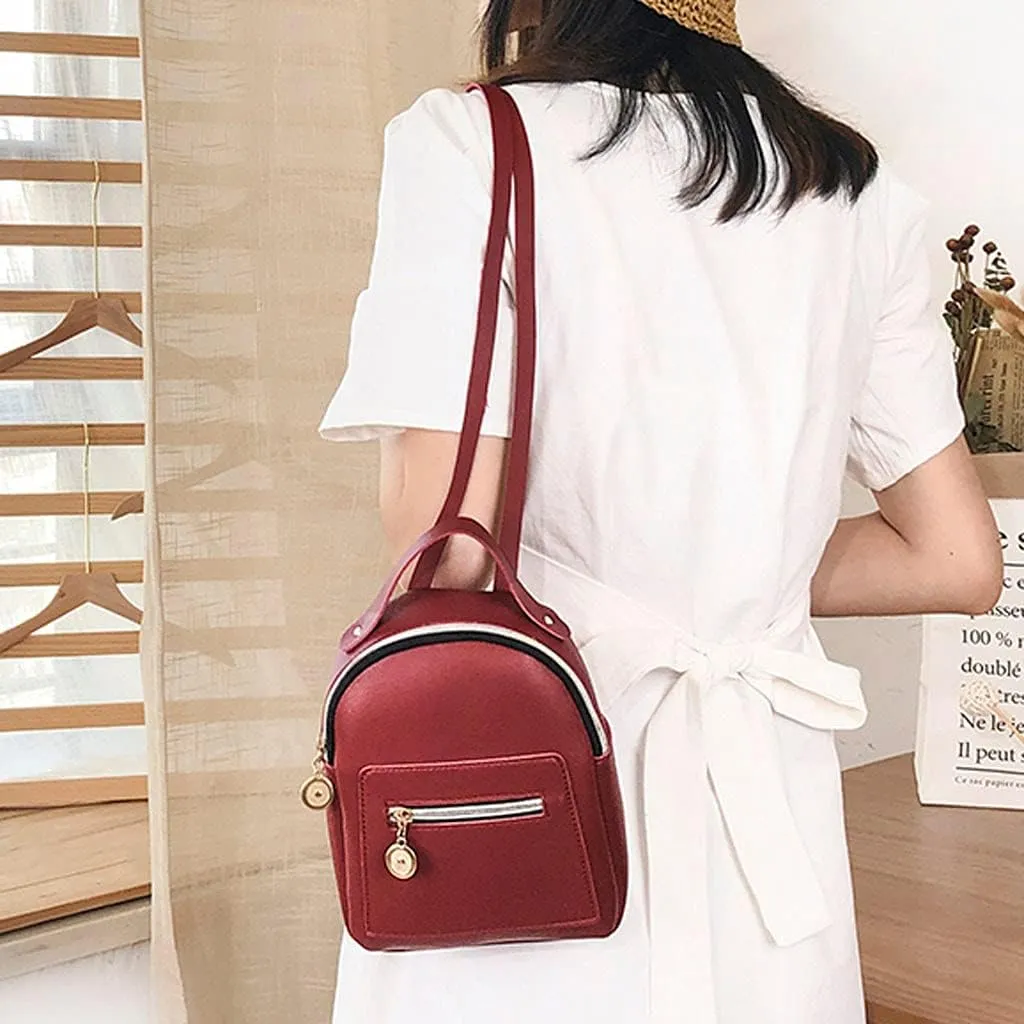 Beach Tote Bag Small Backpack Mini Crossbody Handbags Suitable For Students Outdoor Shopping Beach Travel Essential