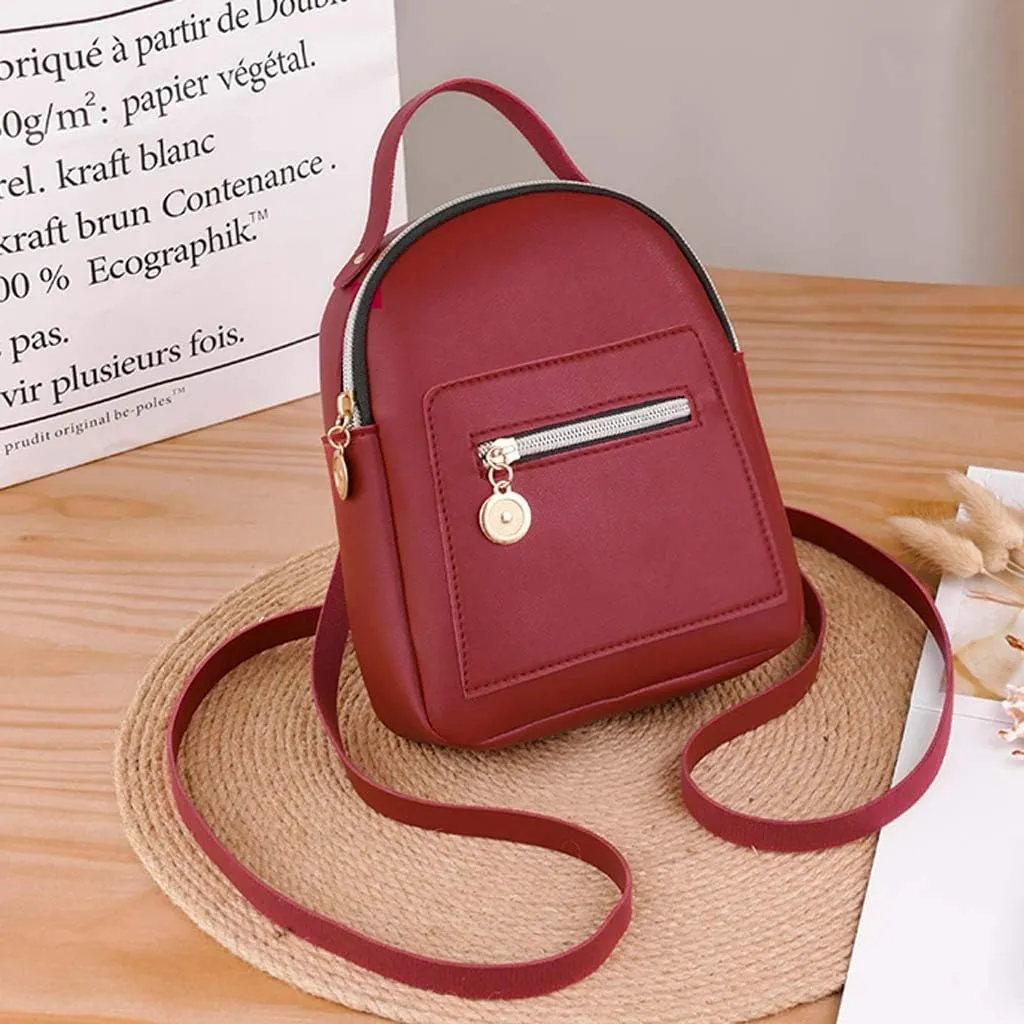 Beach Tote Bag Small Backpack Mini Crossbody Handbags Suitable For Students Outdoor Shopping Beach Travel Essential