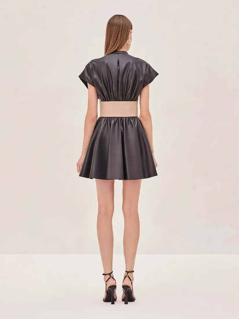 Berlin Short Dress Black