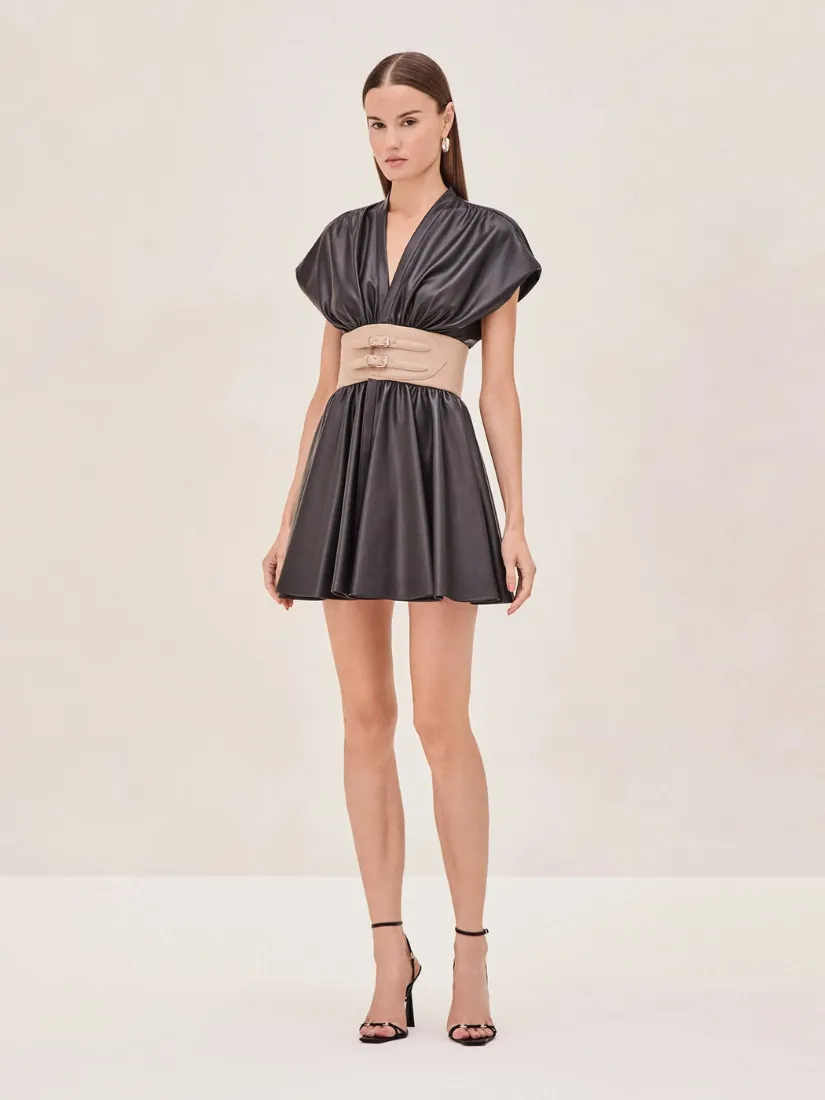 Berlin Short Dress Black