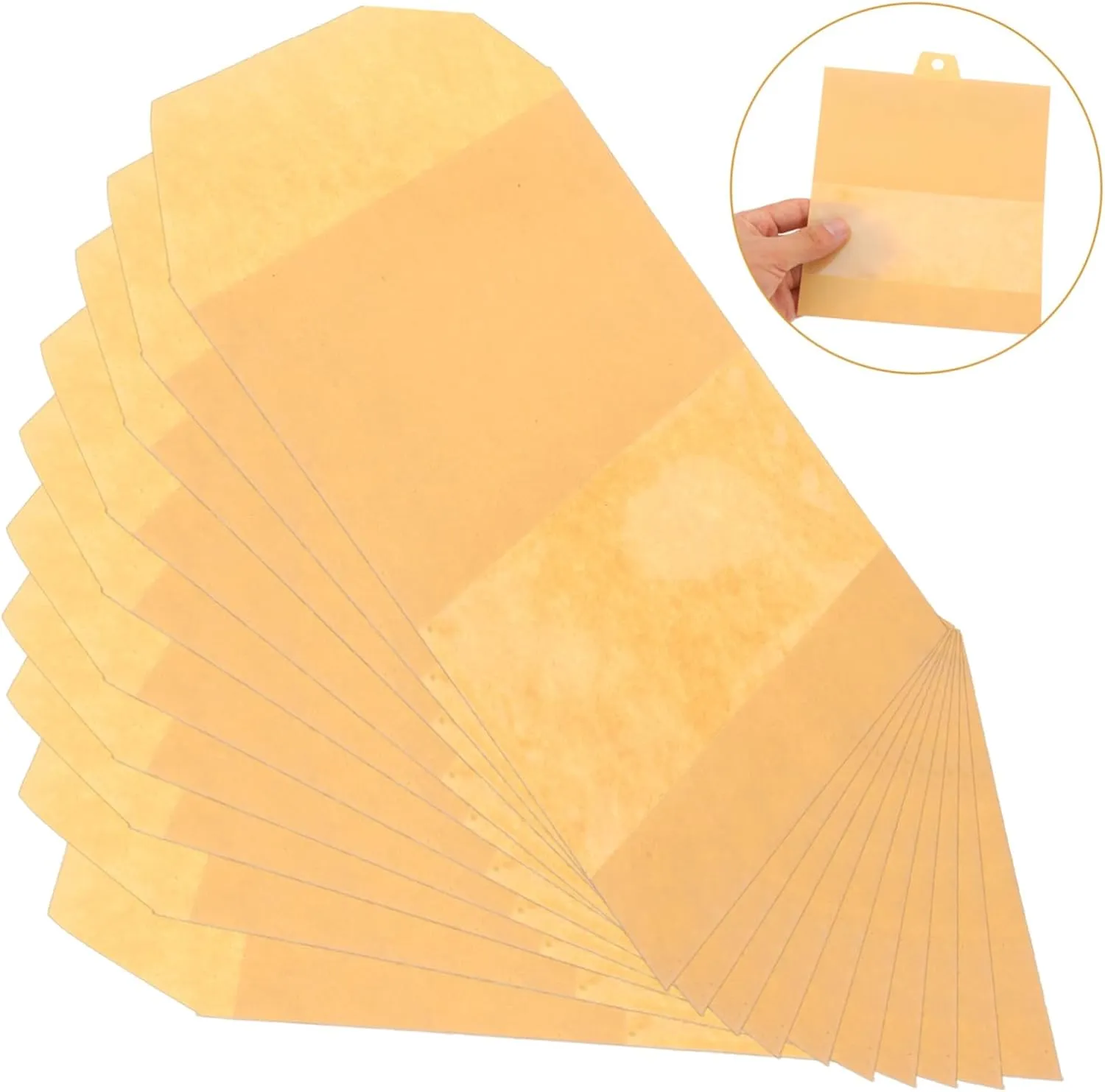 BESTYASH 3sets Paper Packing Bags 100 Count Multi-use Sealing Pouches Travel Underwear Socks Shoes 50pcs*3