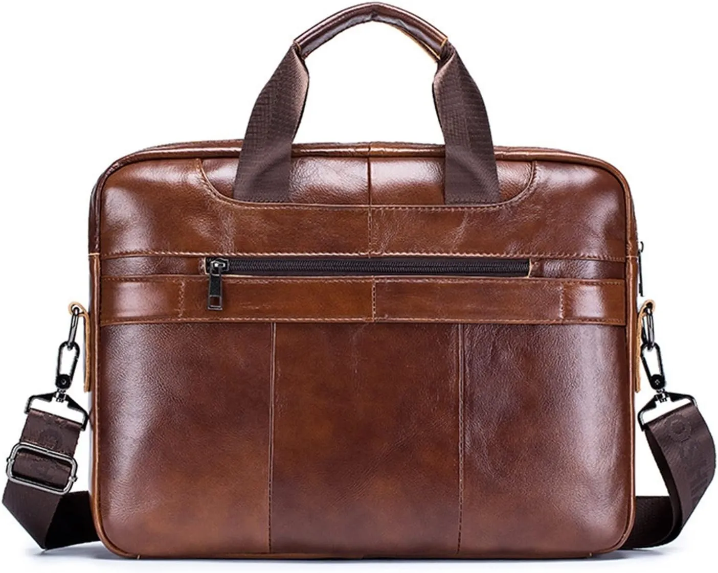 Briefcases Messenger Bags Laptop Bag Leather Men Handbags Laptop Bags Male Business Briefcase Travel Messenger Bags Men Crossbody Shoulder Bag