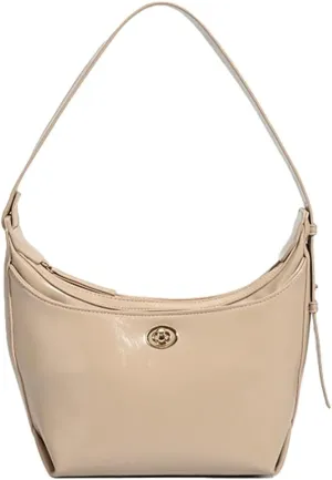 Casual Vegan Leather Shoulder Bag for Women Small Dumpling Y2k Tote Purse Trendy Ladies Handbag Satchels 2025