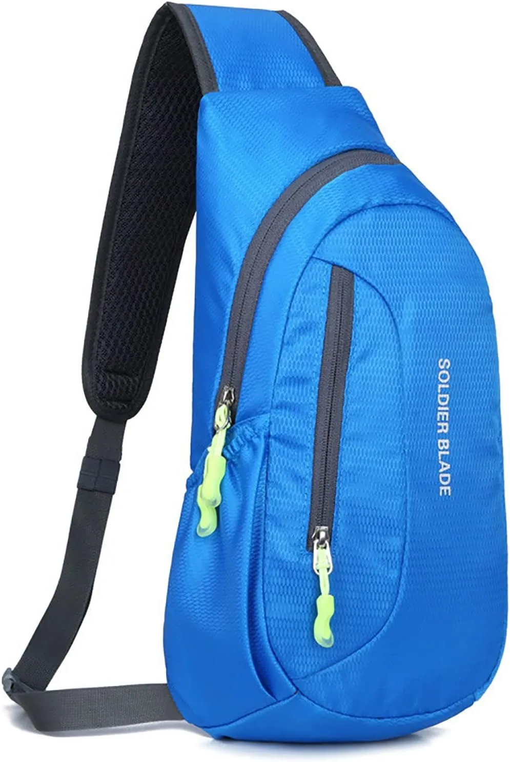 Chest Strap Small Folding Pack for Walking Man Women Outdoor Multifunctional Sling Backpack Fashionable Casual