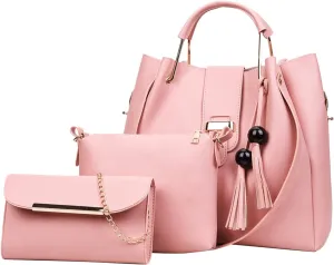 Clutch Saddle Bag Fashion Upgrade 3pcs Set Crossbody Bag Handbags Wallet Tote Bag Shoulder Bag Top Handle Satchel