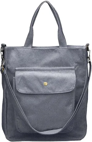 Crossbody Bags for Women Corduroy Tote Bag Women Shoulder Bag Casual Top Handle Ladies Handbags