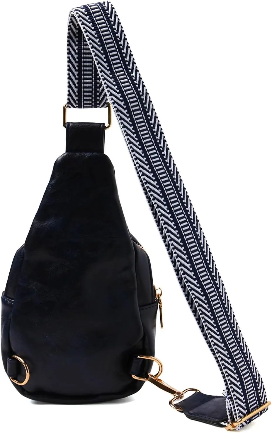 Crossbody Bags for Women Fashion Chest Bag Soft Leather Texture Crossbody Bag Large Capacity Simple Retro