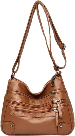 Crossbody Purse for Women Women Soft Leather Shoulder Bags Layer Classic Crossbody Bag Luxury Designer Handbag