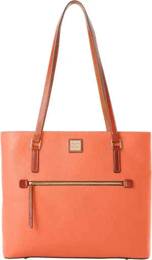 Dooney & Bourke Tote Bags for Women, Large Leather Shopper Totes with Long Shoulder Straps