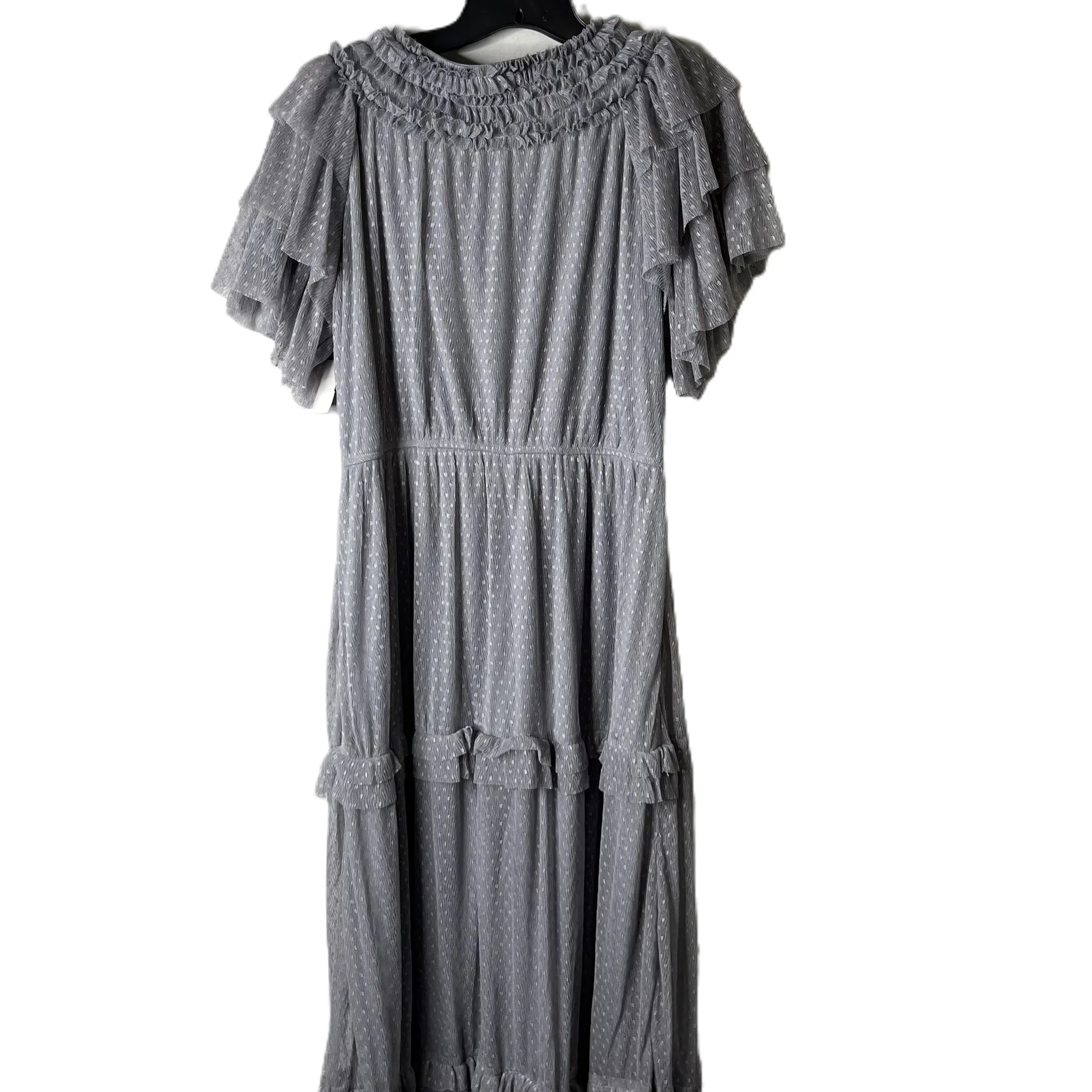 Dress Casual Maxi By Deauville In Purple, Size: Xl