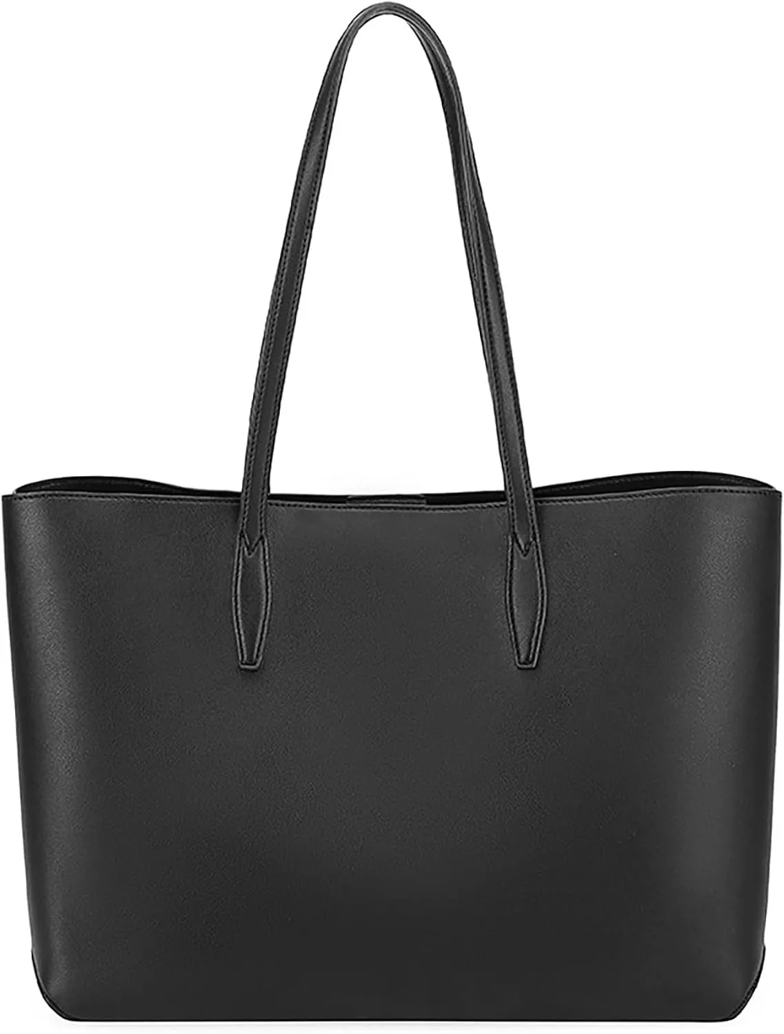 Elegant Satchel Bags for Women Lightweight Tote Shoulder Bags Satchel Black Purses Cute Spring Purse(Black)