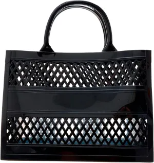 Fashion Big Capacity PVC Shopping Tote Bag Rubber Silicone Beach Bag Clutch Nails Coffin Shape Bags