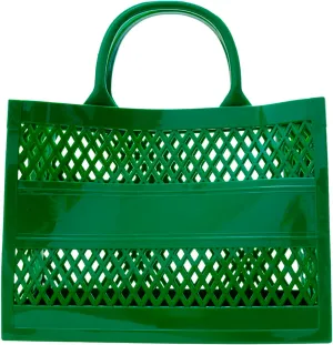 Fashion Big Capacity PVC Shopping Tote Bag Rubber Silicone Beach Bag Clutch Nails Coffin Shape Bags