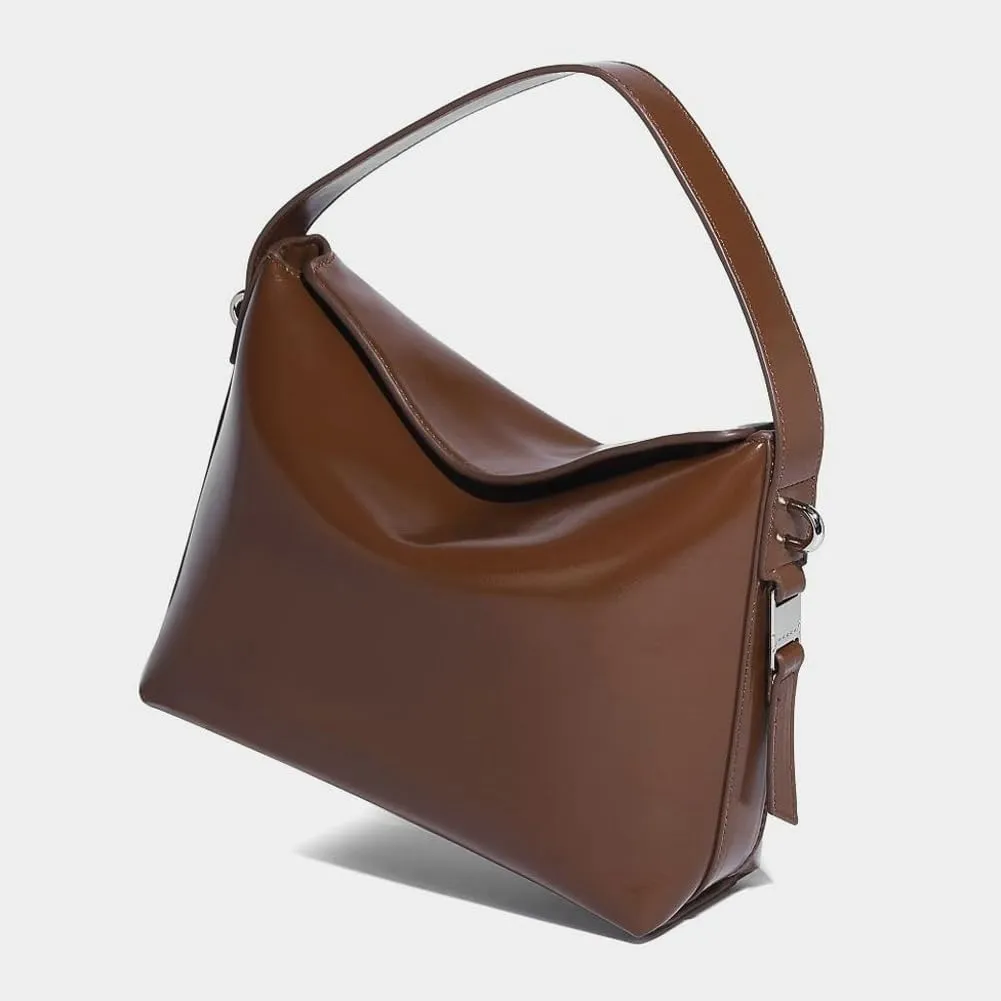 Fashion Vegan Leather Shoulder Bag for Women Small Cute Crossbody Purse Handbag Designer Bridal Tote Satchels