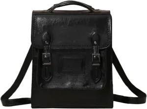 Genuine Leather Shoulder Bag for Women Convertible Backpack Handbag Multifuction Tote Bag Vintage Large Satchels