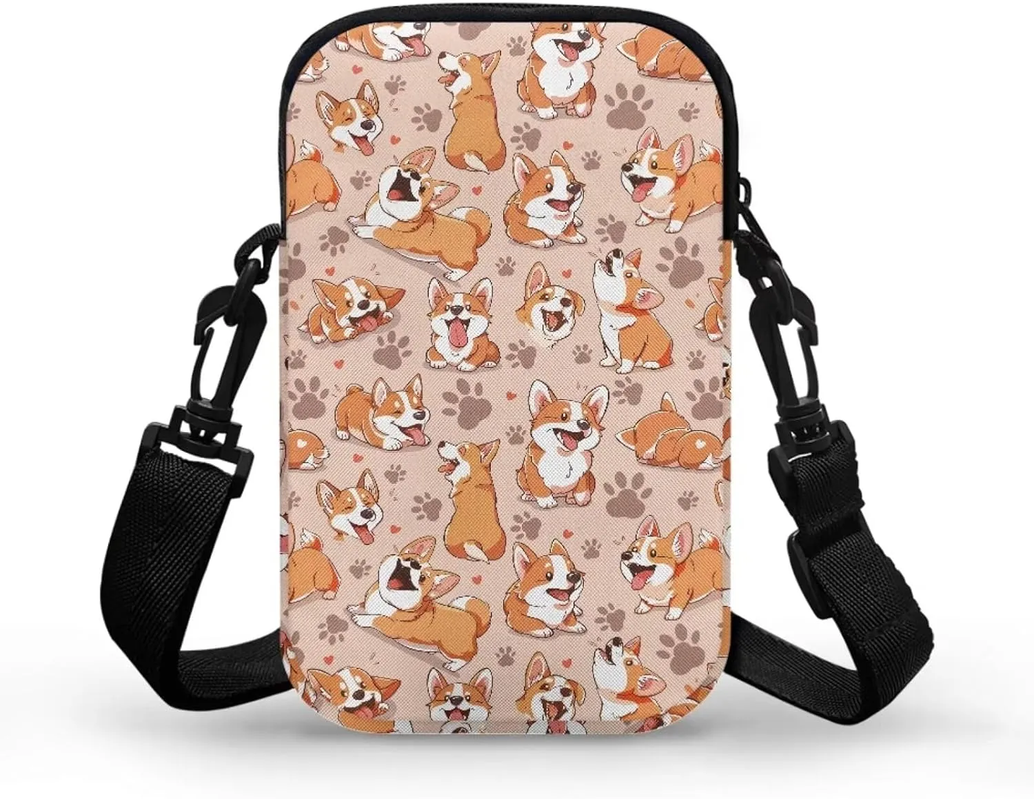Girls Crossbody Shoulder Bag Messenger Bags Wallet Phone Waist Pouch for Men Women