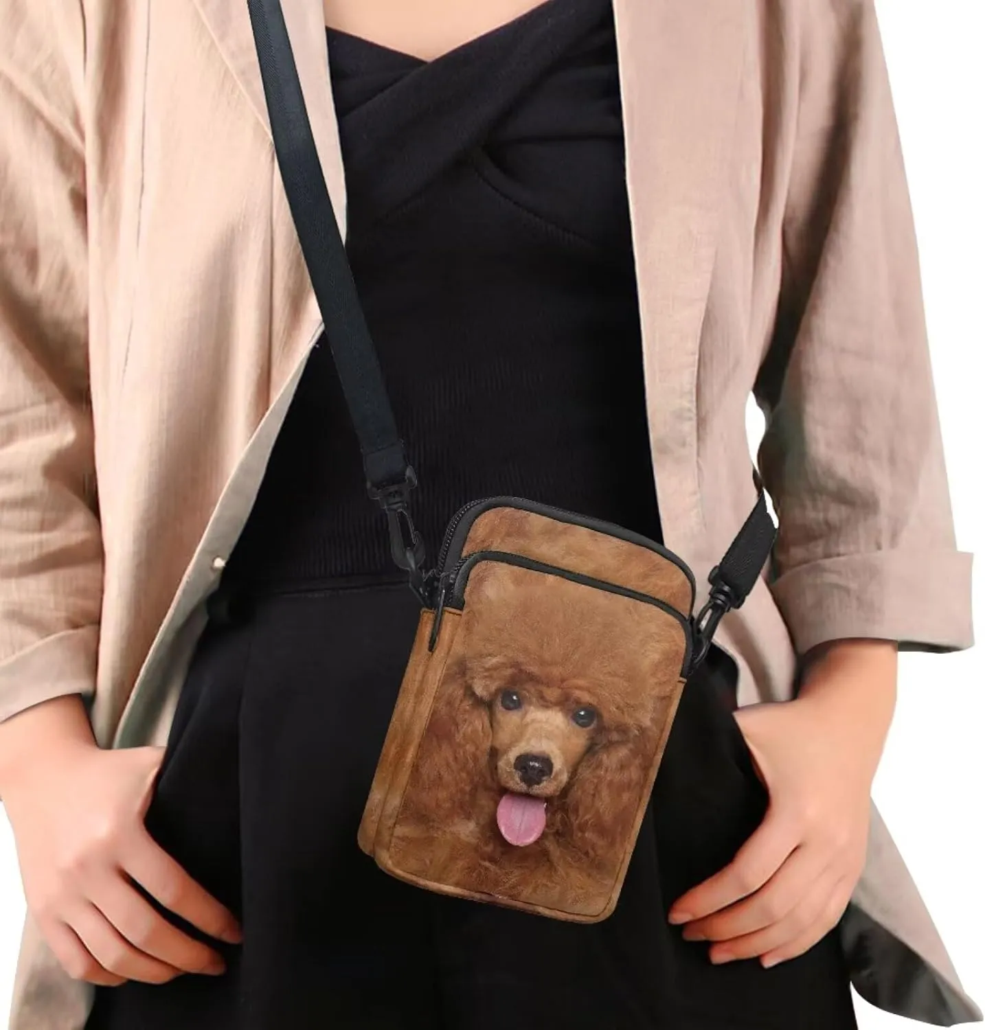 Girls Crossbody Shoulder Bag Messenger Bags Wallet Phone Waist Pouch for Men Women