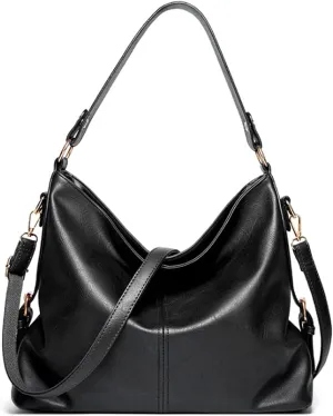 Handbag for Women PU Leather Shoulder Purses Shopper Hobo Crossbody Satchels