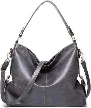 Handbag for Women PU Leather Shoulder Purses Shopper Hobo Crossbody Satchels