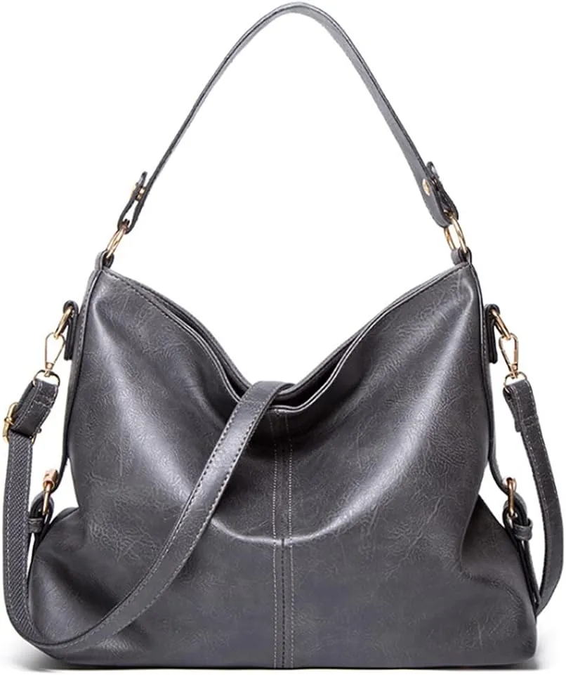 Handbag for Women PU Leather Shoulder Purses Shopper Hobo Crossbody Satchels