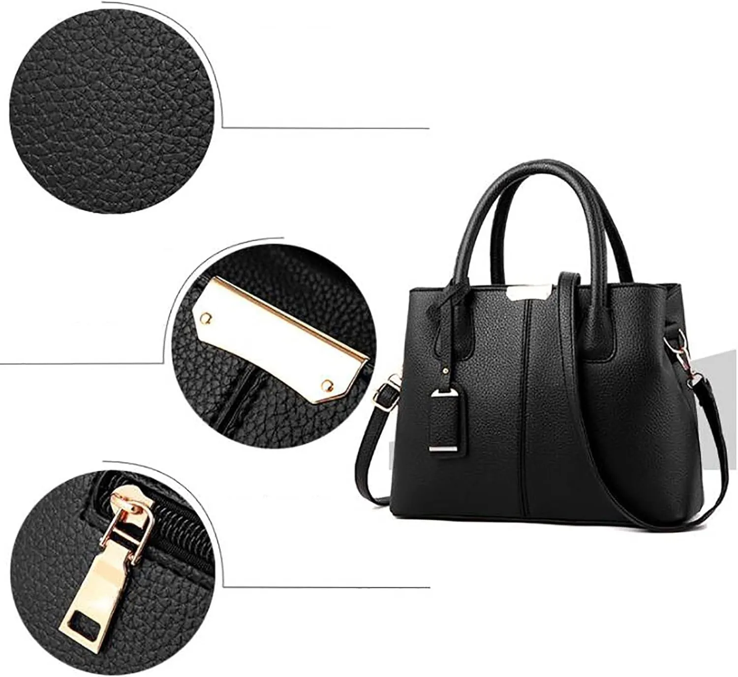 Handbag For Women Roomy Fashion Womens Handbags Ladies Purse Satchel Shoulder Bags Tote Large Leather Tote Bag