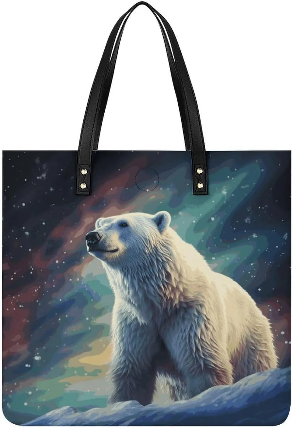 Handbags for WomenPolar BearTrendy Vegan Leather Hobo Handbags,Women's Soft Bucket Bag For Women - Ladies Handbags For Work, Travel, Casual Use,Birthday Gifts