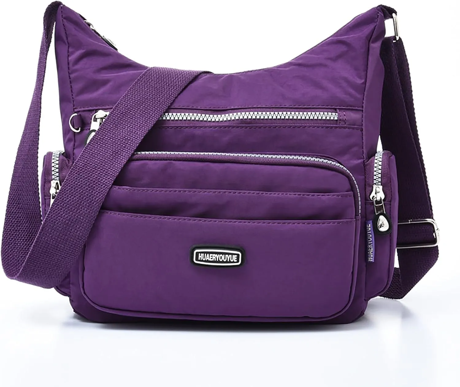 Handbags for Womens Capacity Nylon Zipper Tote Bag Satchel Bags Crossbody Casual Travel Messenger Bags Casual Lightweight