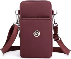 Handiness Sling Bag Messenger Wallet Crossbody Handbag With Credit Slots CellPhone Card Shoulder Small Mini For