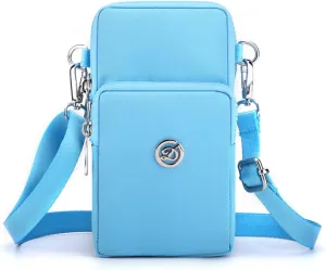 Handiness Sling Bag Messenger Wallet Crossbody Handbag With Credit Slots CellPhone Card Shoulder Small Mini For