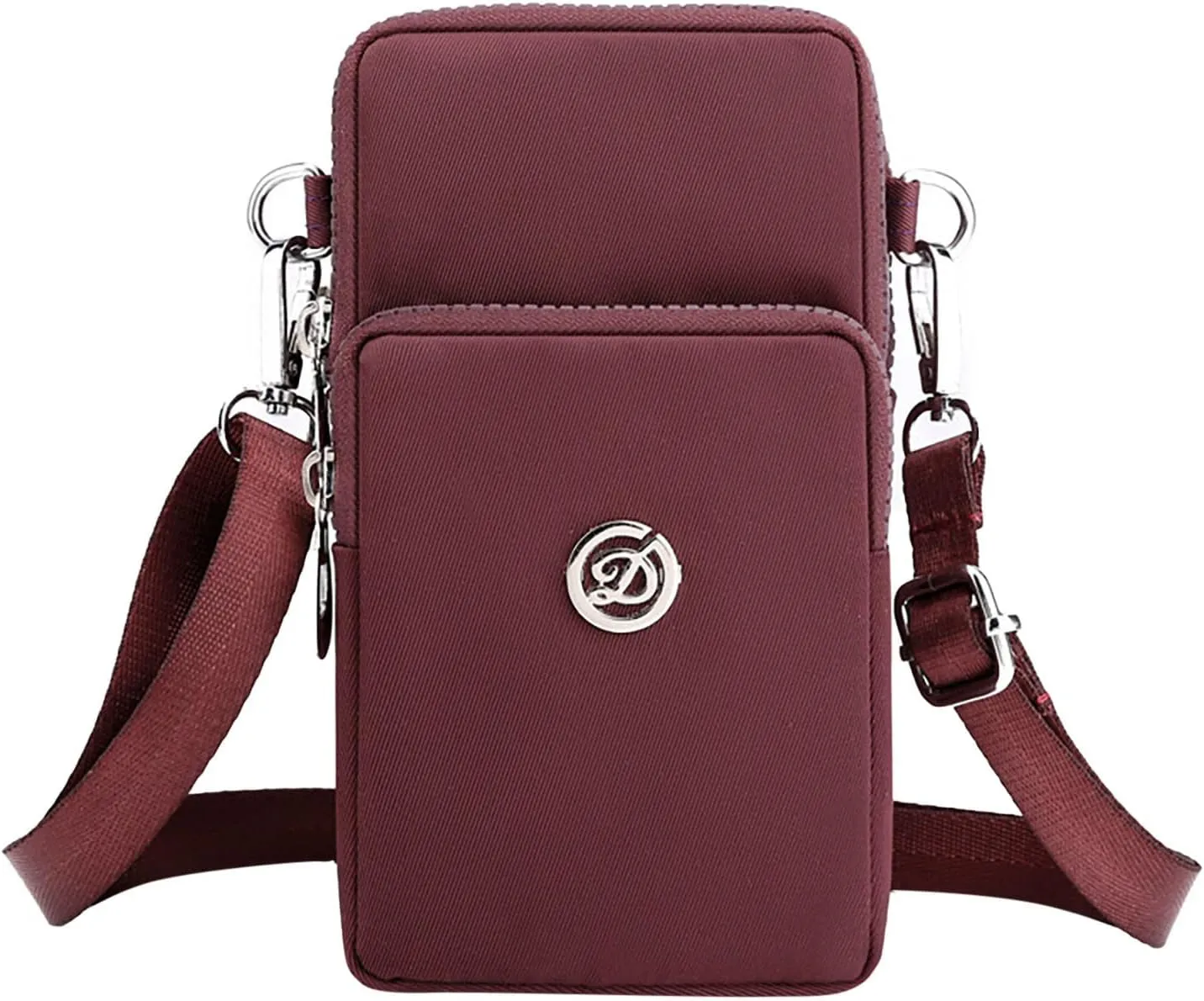 Handiness Sling Bag Messenger Wallet Crossbody Handbag With Credit Slots CellPhone Card Shoulder Small Mini For