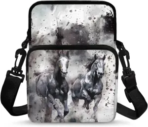 Kids Girls Boys Crossbody Shoulder Bag Messenger Bags for Cell Phone Passport Wallet