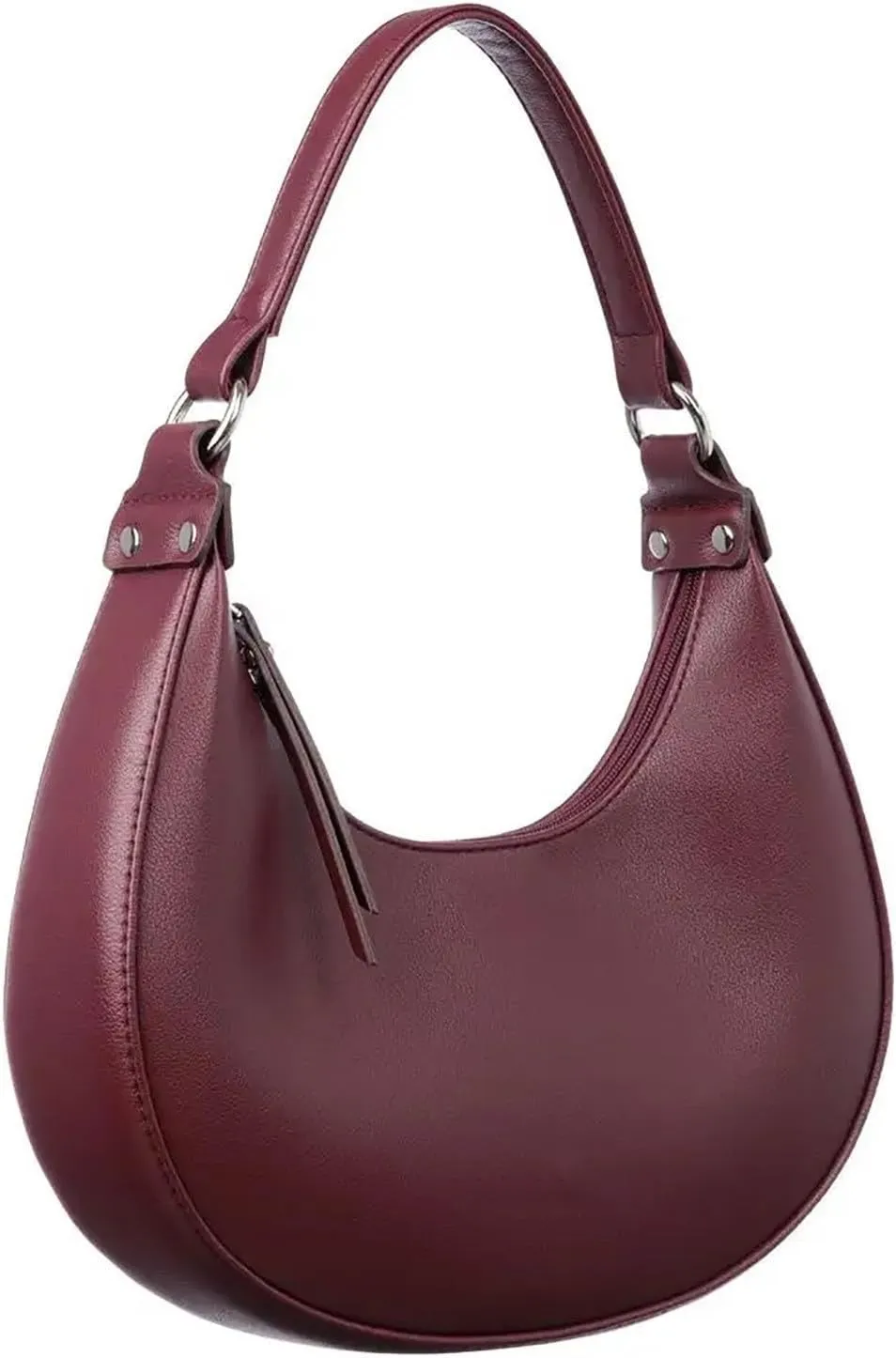 Ladies Shoulder Bags Half Moon Clutch Bag For Women Leather Bag Women's Shoulder Bags