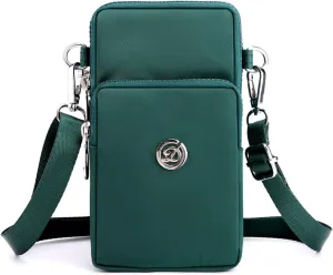 Leather Crossbody Bags for Women Crossbody Small Messenger Mini Wallet Card CellPhone For Women Handbag With
