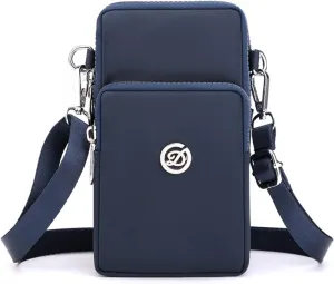 Leather Crossbody Bags for Women Crossbody Small Messenger Mini Wallet Card CellPhone For Women Handbag With
