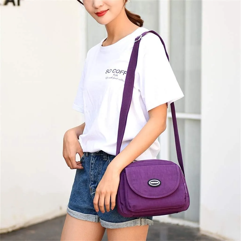Leather Purses and Handbags for Women Nylon Handbag Daily Shoulder Women Elegant Shopping Bag Messenger Bags