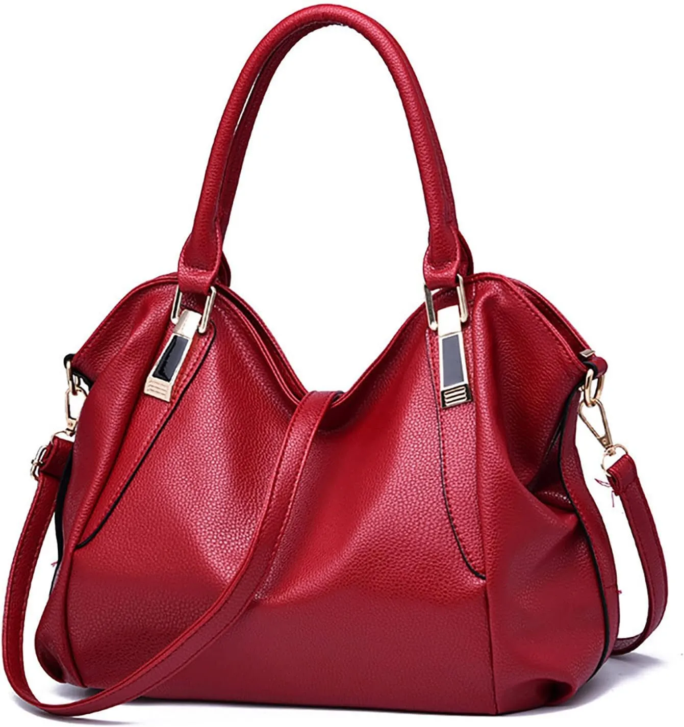 Leather Purses Satchel for Women Roomy Fashion Womens Handbags Ladies Purse Satchel Shoulder Bags Tote Leather Bag