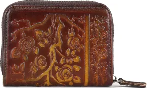 LETEULO Crossbody Bag for Women Top Handle Tote Purses Vintage Satchels Handbag and Women Card Wallet Brown