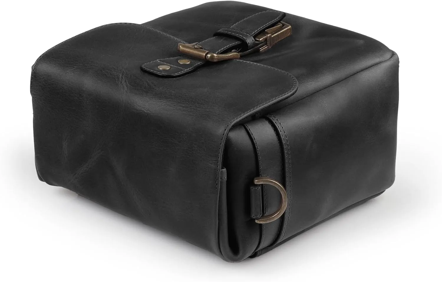 MegaGear Torres Mini MG1328 Genuine Leather Camera Messenger Bag for Mirrorless, Instant and DSLR Cameras