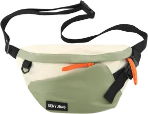 Men And Women Fashion Trend Capacity Messenger Bag Simple Casual Camping Bag Shoulder Bags Bag (Mint Green, One Size)