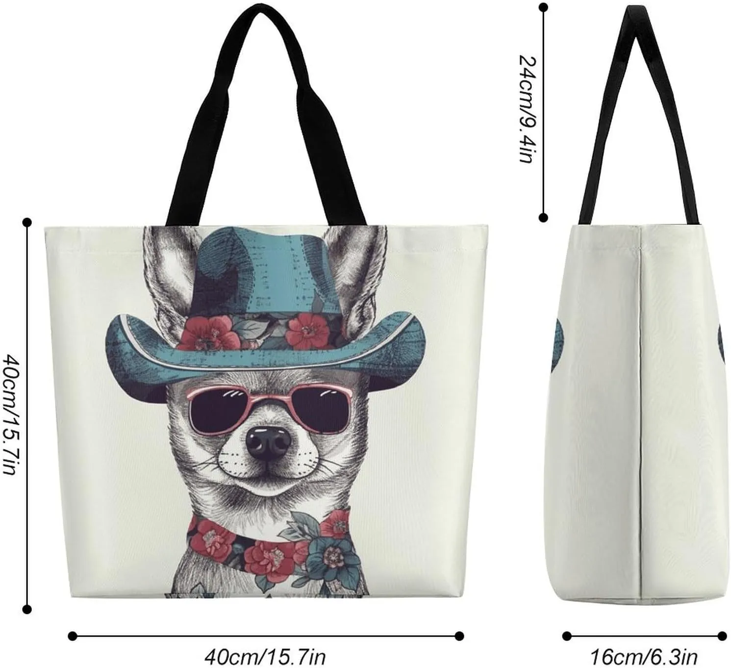 Pastel Color Smiley Face Beach Bag Reusable Tote Bag Foldable Grocery Bags Women Shopping Bags for Daily Essentials