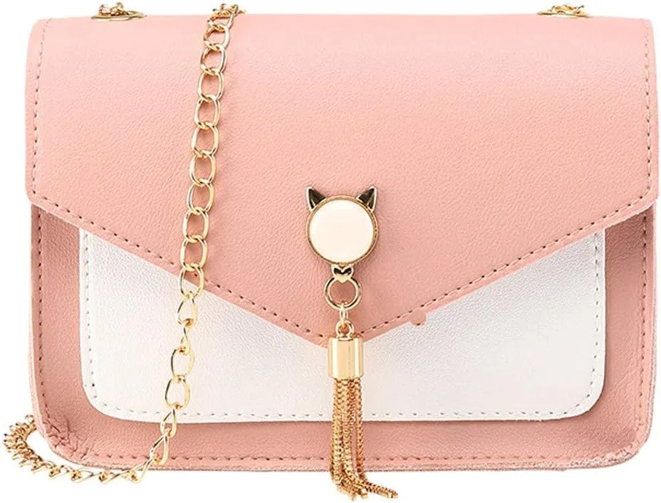 Purses for Women Crossbody Anti Theft Satchel Purses with Multi Zipper Pocket Clear Bag for Stadium Events(One Size)