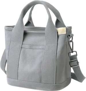 Purses for Women Unisex Large Capacity Bag Fashion Portable Canvas Bag Shoulder Messenger