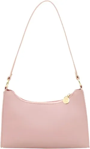 Retro Clutch Underarm Purse Fashion Women Artificial Leather Solid Color Underarm Bag Phone Bag Shoulder