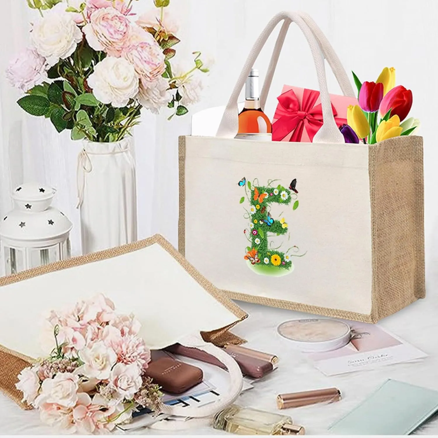 Retro Clutch Underarm Purse Women Bags Mommy Letter Handbag Letter Handbag Shopping Bag Beach Bag
