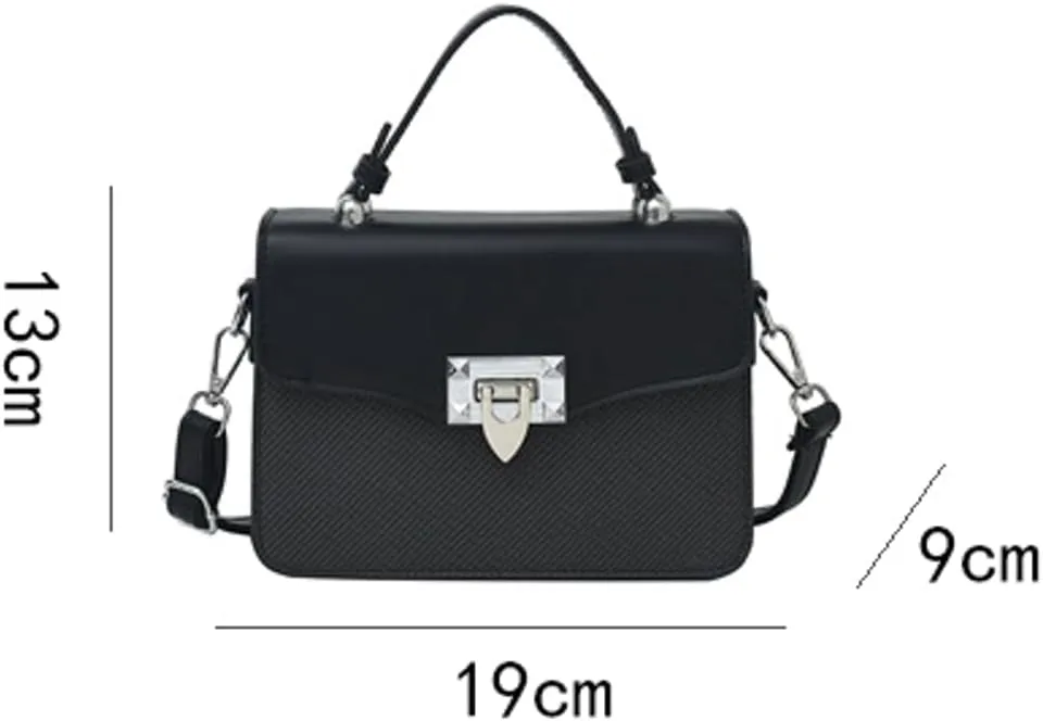 Rungion Casual Trendy Handbag Purses for Women Vegan Leather Small Y2k Crossbody Bag Ladies Party Shoulder Satchels 2025