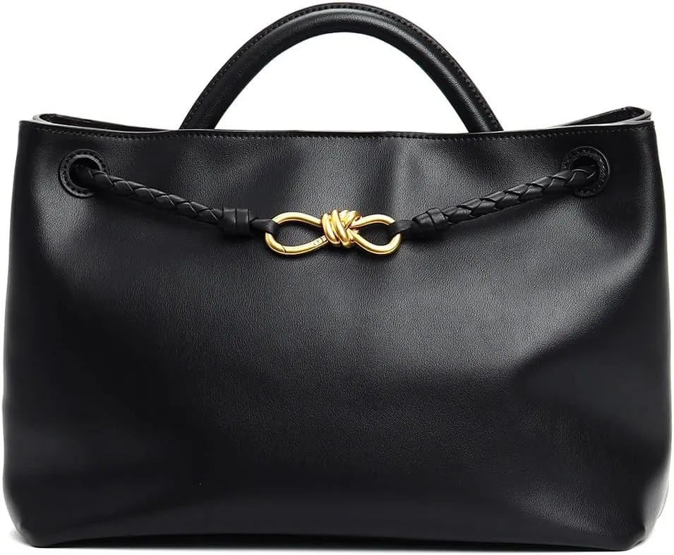 Shoulder Bag Ladies, Genuine Leather Tote Bag for Women, Fashion Casual Crossbody Handbag Satchels Hobo Purse.