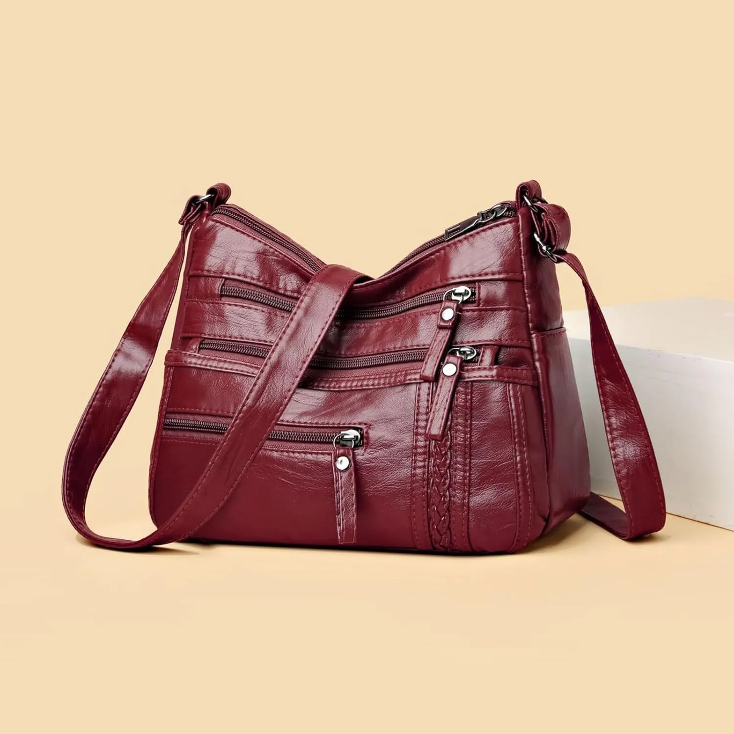 Shoulder Bag Women Bags Fashionable Middle Mother Bags Large Capacity Shoulder Crossbody Casual Women